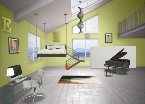 Emanuel’s room Design Rendering