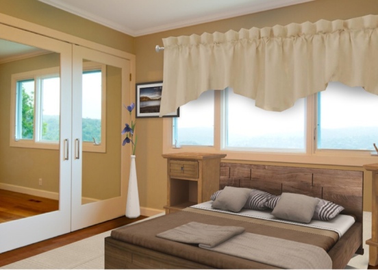 Parents Dream Bedroom  Design Rendering