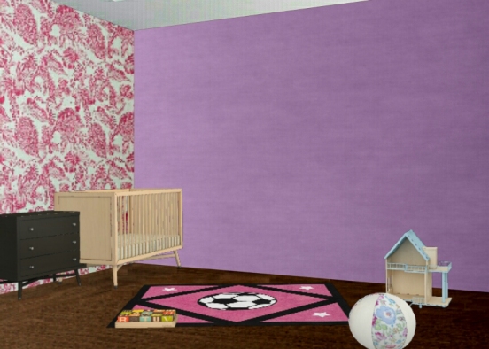 Детская  комната  Design Rendering