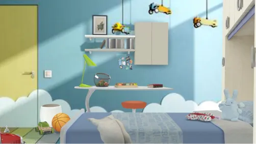 Toddler bedroom 