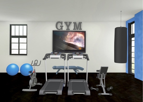 gym Design Rendering