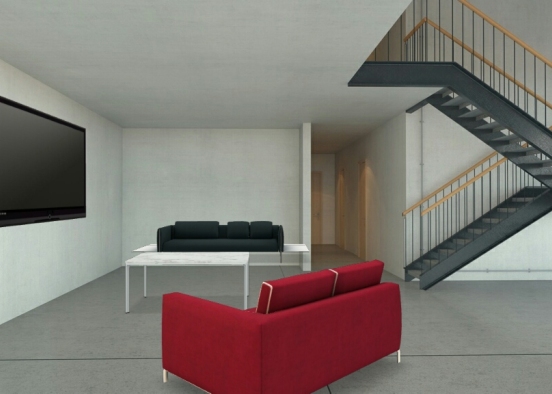 Red and black Design Rendering