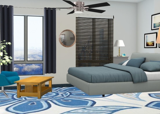 Zuriel,s Room And Cozy Room Design Rendering