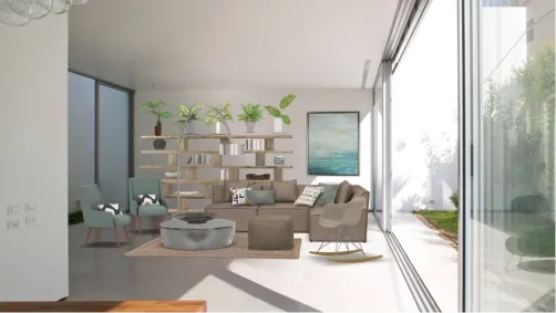 Mallorca house living room