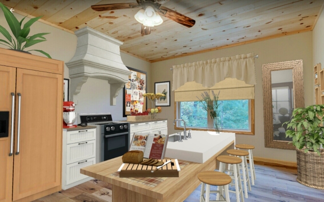 Charming Country Kitchen