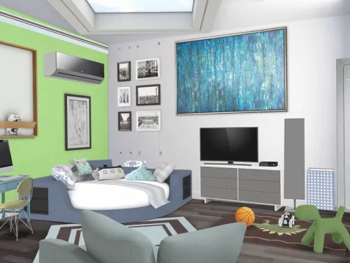 8 year old boys bedroom!