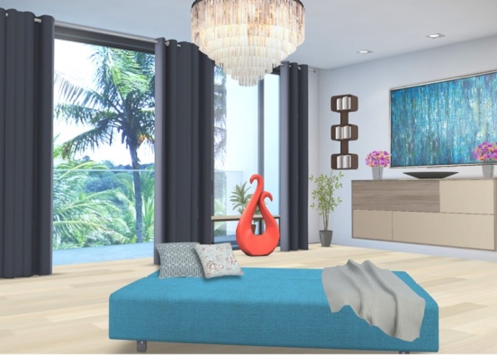 The sunny room Design Rendering