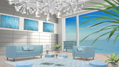 salon bleu 