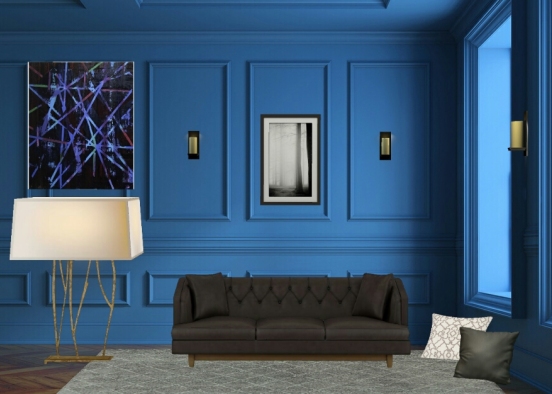 Lost in the shade of blue..... Design Rendering