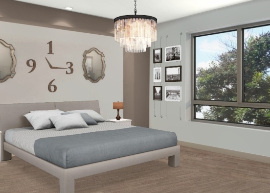 Chambre cool Design Rendering