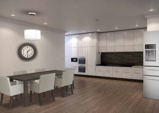 kitchen modern  Design Rendering