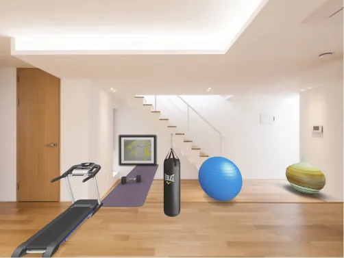 fitness room 