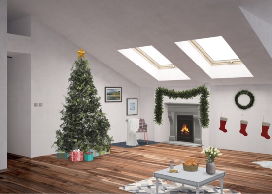 Christmas Day area Design Rendering