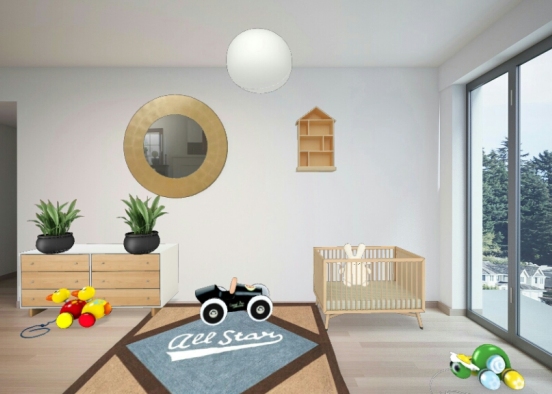 Maison de rêve 3 (chambre enfant) Design Rendering