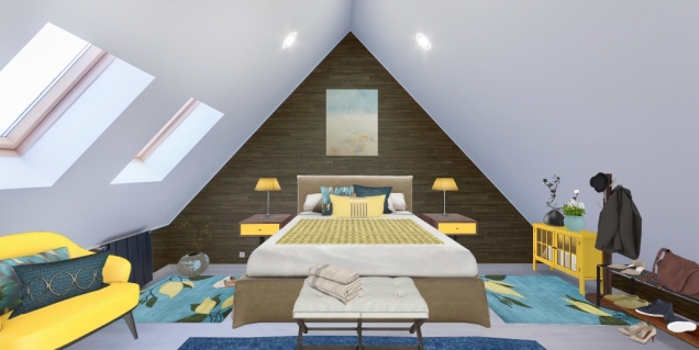 Yellow dreams upstairs