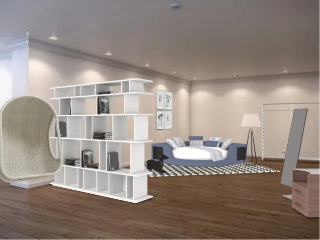 comfy multi-purpose room(reading space+bedroom 