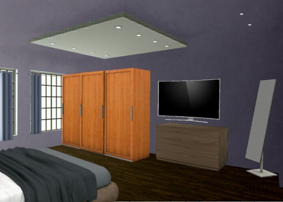 El dormitorio para todas las parejas  Design Rendering