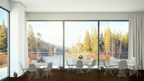 Hotel restaurant