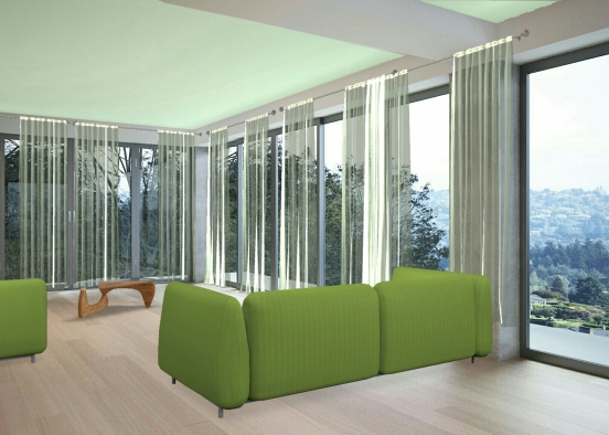 Livingroom  Design Rendering
