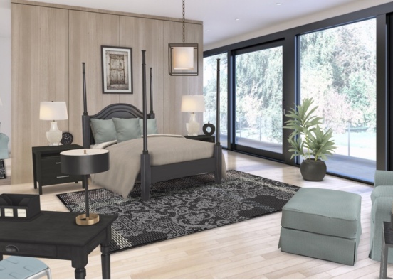 masculine and comfortable  Design Rendering