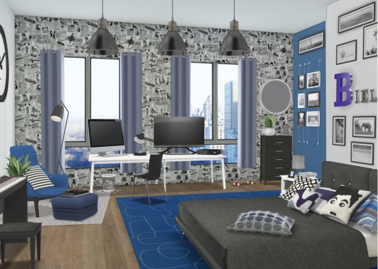 Biel’s Dream Bedroom Design Rendering