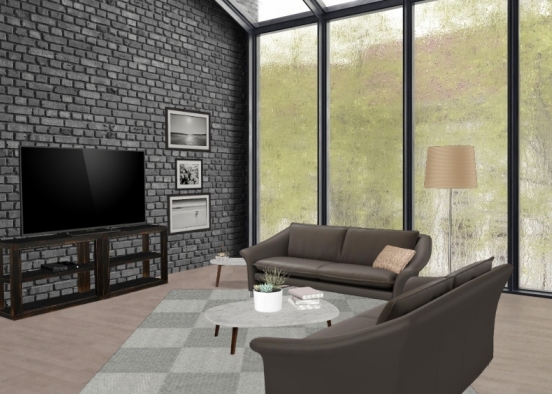 Living room I Design Rendering