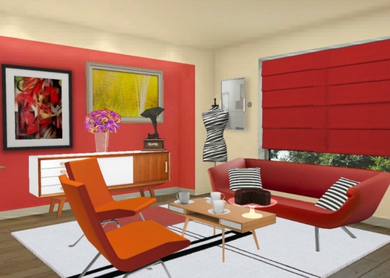 We Happy Few Living Room Design Rendering