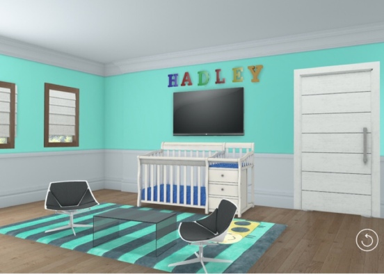Baby Hadley’s room Design Rendering