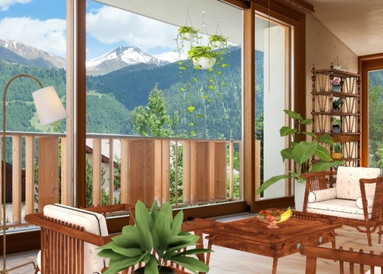 Mountaintop living Design Rendering