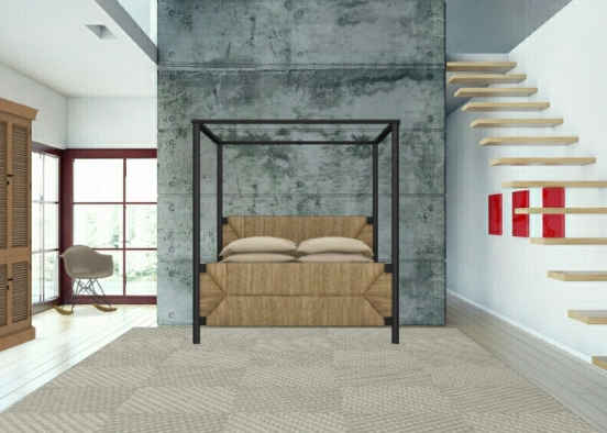 Chambre cocooning  Design Rendering