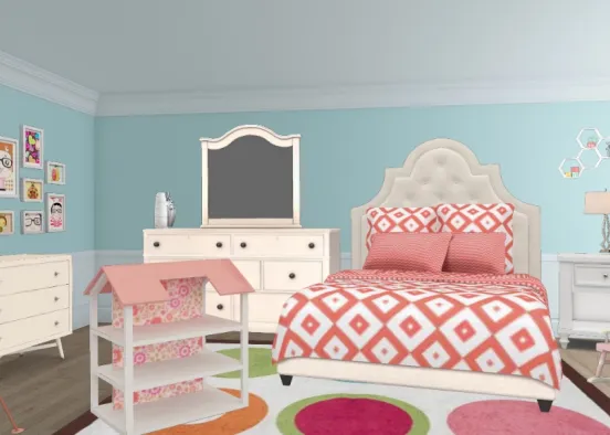 Kids bedroom  Design Rendering