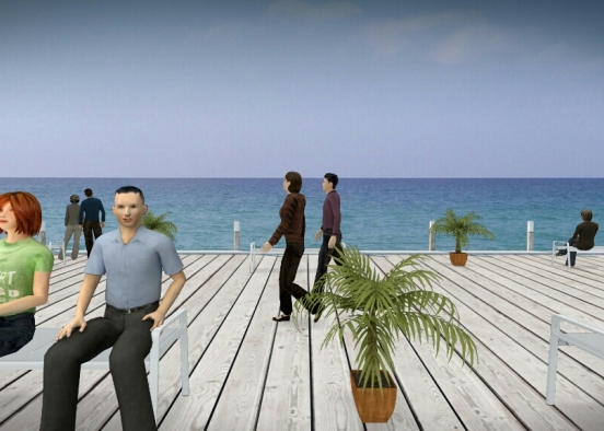 Pier with a view Design Rendering