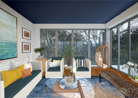 Forest lux retreat Design Rendering