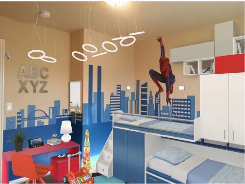 Spiderman Bedroom 