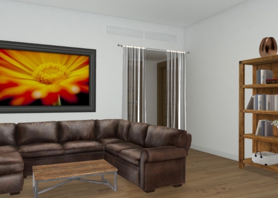 Extra livingroom Design Rendering