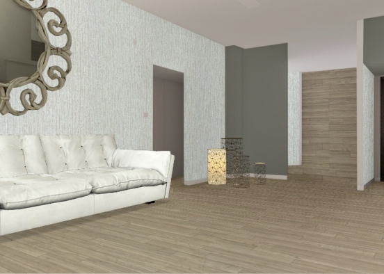 Livingroom apt Design Rendering