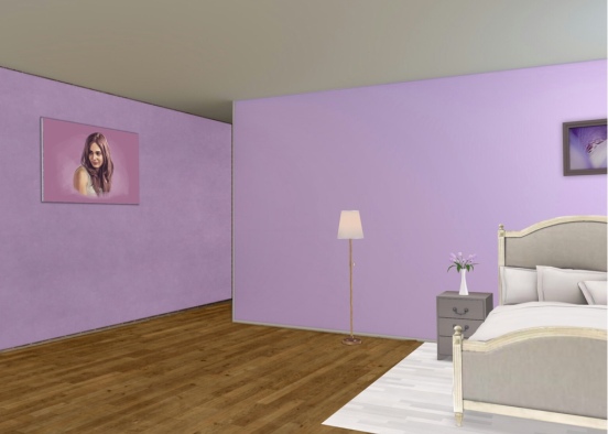 Purple Country Room Part 2! Design Rendering