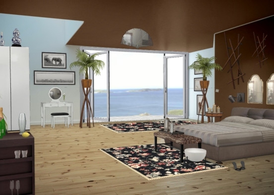 Comphy Bedroom Design Rendering