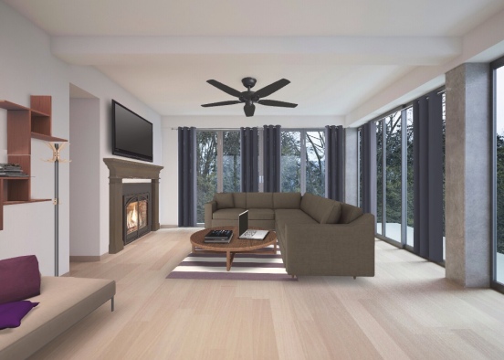 Living room.. Design Rendering