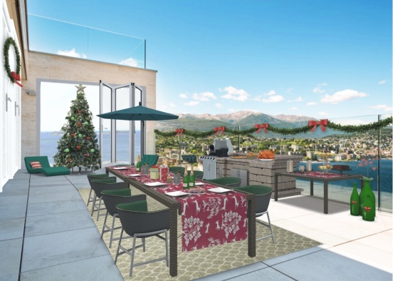 holiday in the hills  Design Rendering