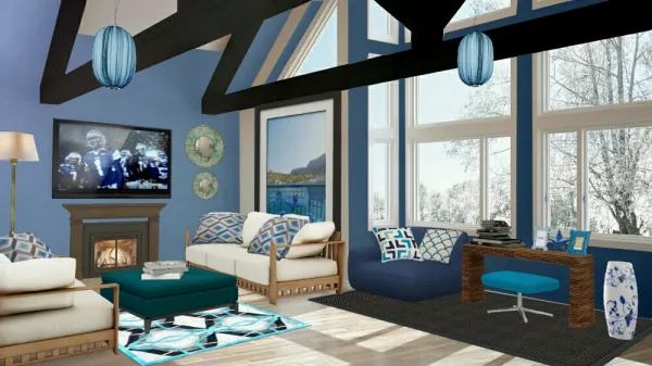 Professional interior design created with Homestyler 3D design software