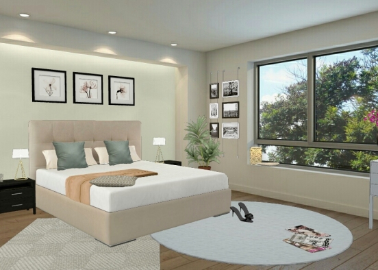 Chambre cocooning Design Rendering