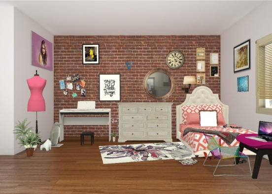 Family apartment room 3 Design Rendering