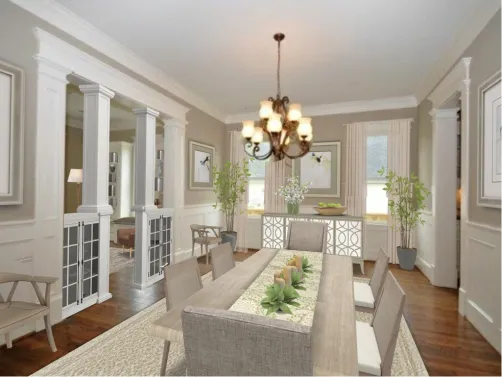 craftsman dining room