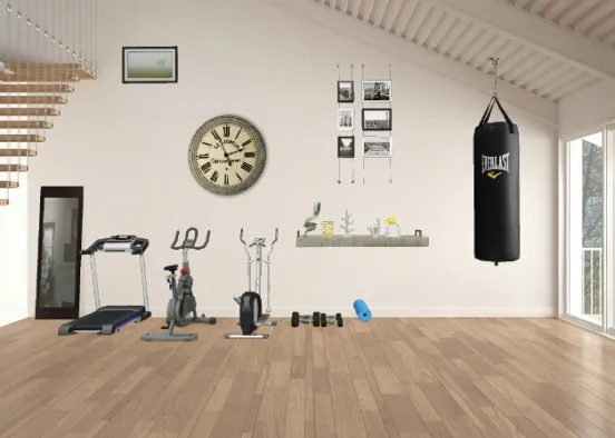 Dream workout room Design Rendering