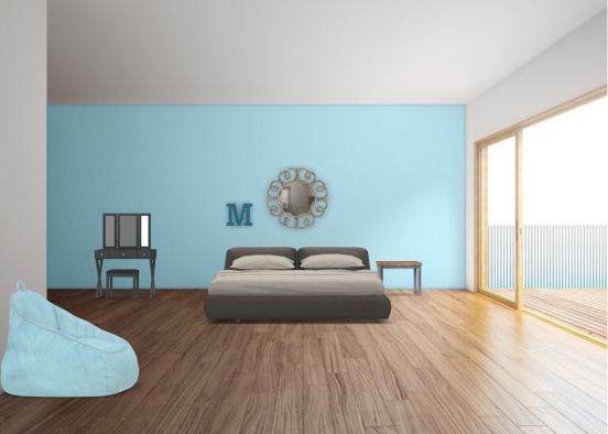 first bedroom Design Rendering
