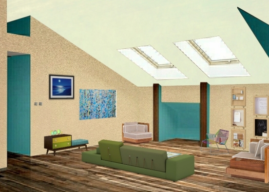 Kpet Living Room Design Rendering