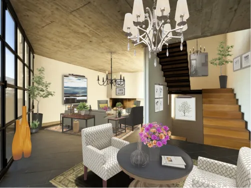 nice modern salon