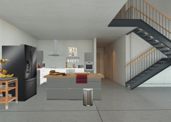 Third design kitchen Design Rendering