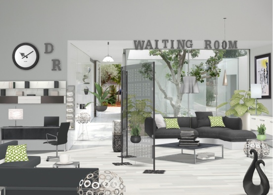 Doctors Waiting Room Design Rendering